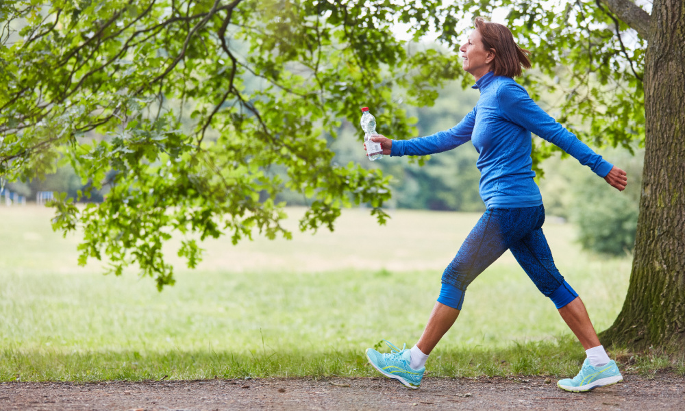 Walking is great for general anxiety. It helps us clear our heads and promotes relaxation.